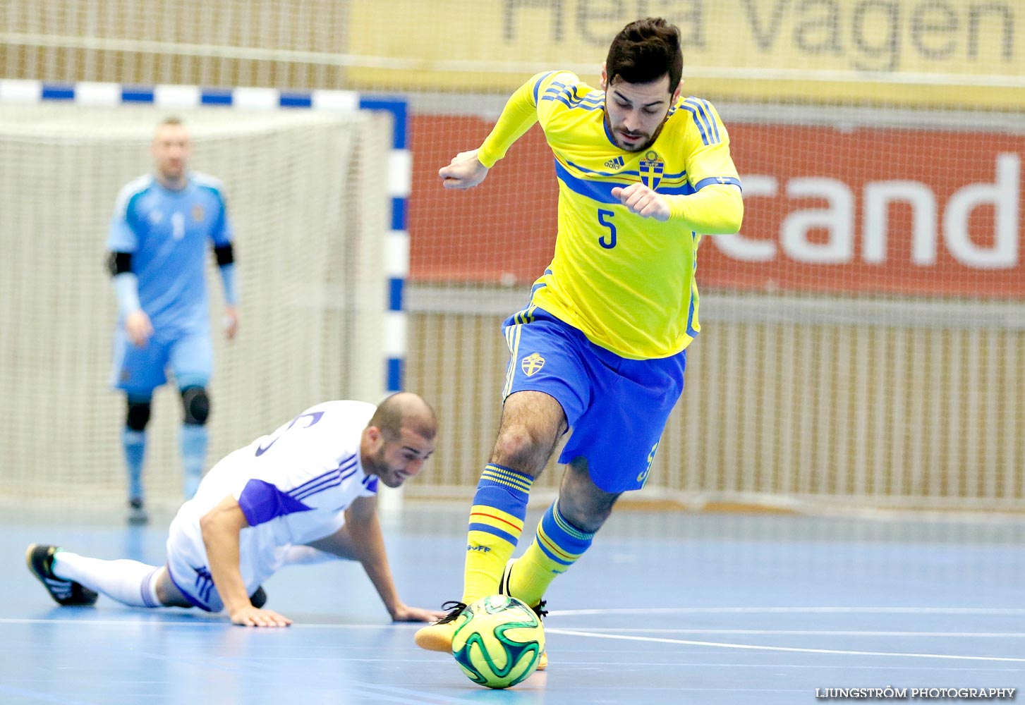 EM-kval Israel-Sverige 0-4,herr,Arena Skövde,Skövde,Sverige,Futsal,,2015,101846