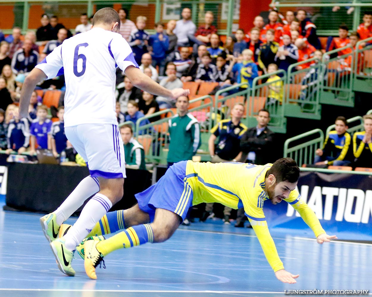 EM-kval Israel-Sverige 0-4,herr,Arena Skövde,Skövde,Sverige,Futsal,,2015,101848