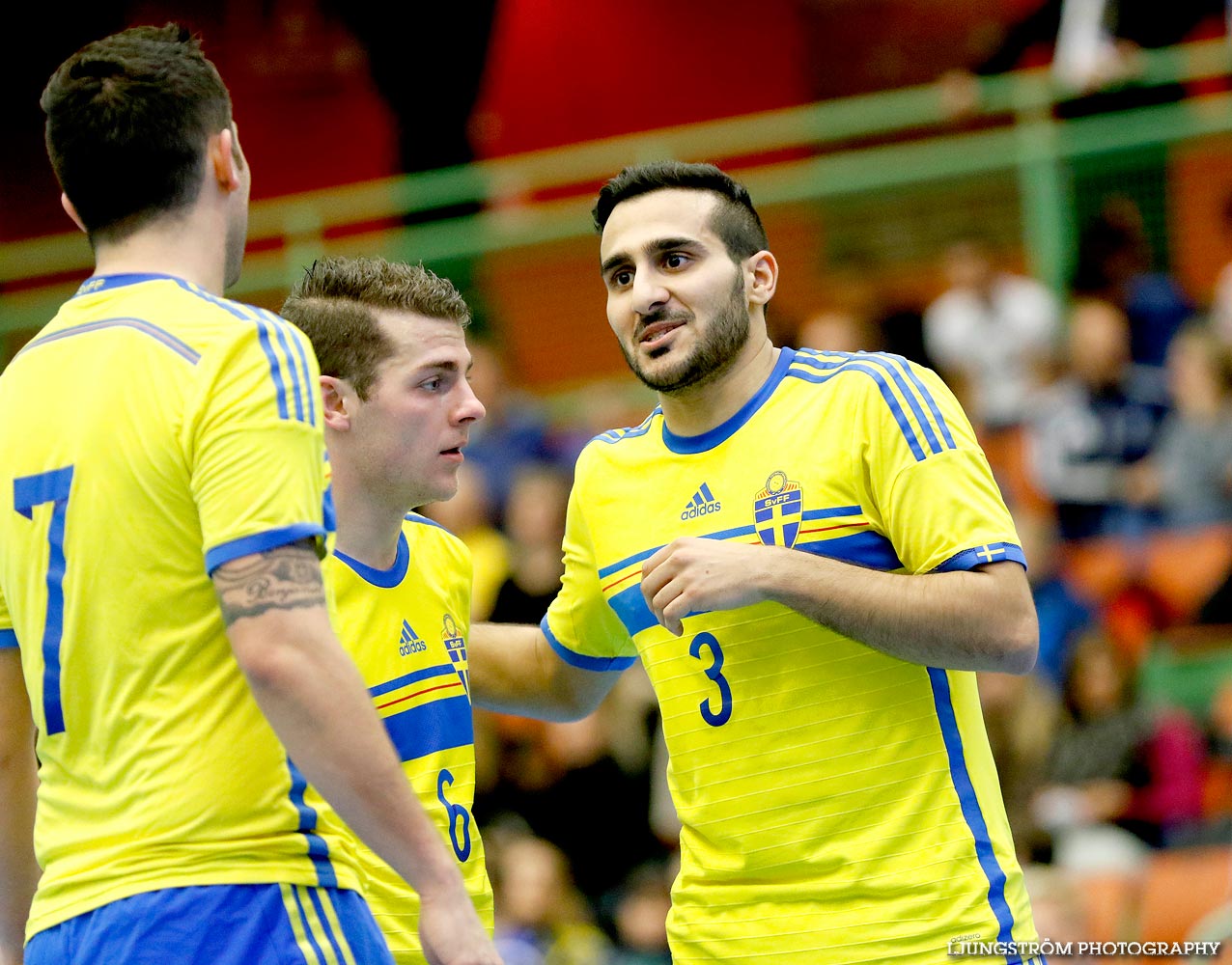 EM-kval Israel-Sverige 0-4,herr,Arena Skövde,Skövde,Sverige,Futsal,,2015,101852