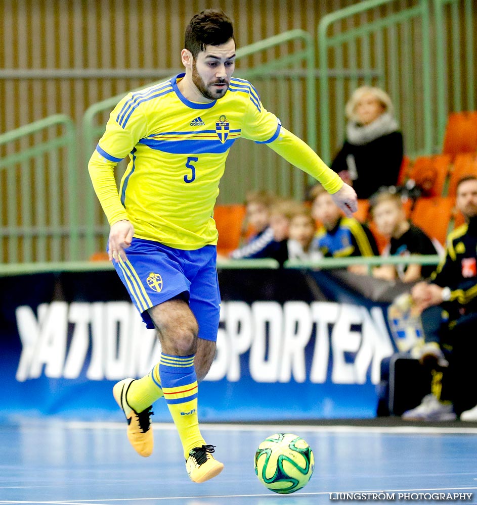 EM-kval Israel-Sverige 0-4,herr,Arena Skövde,Skövde,Sverige,Futsal,,2015,101861