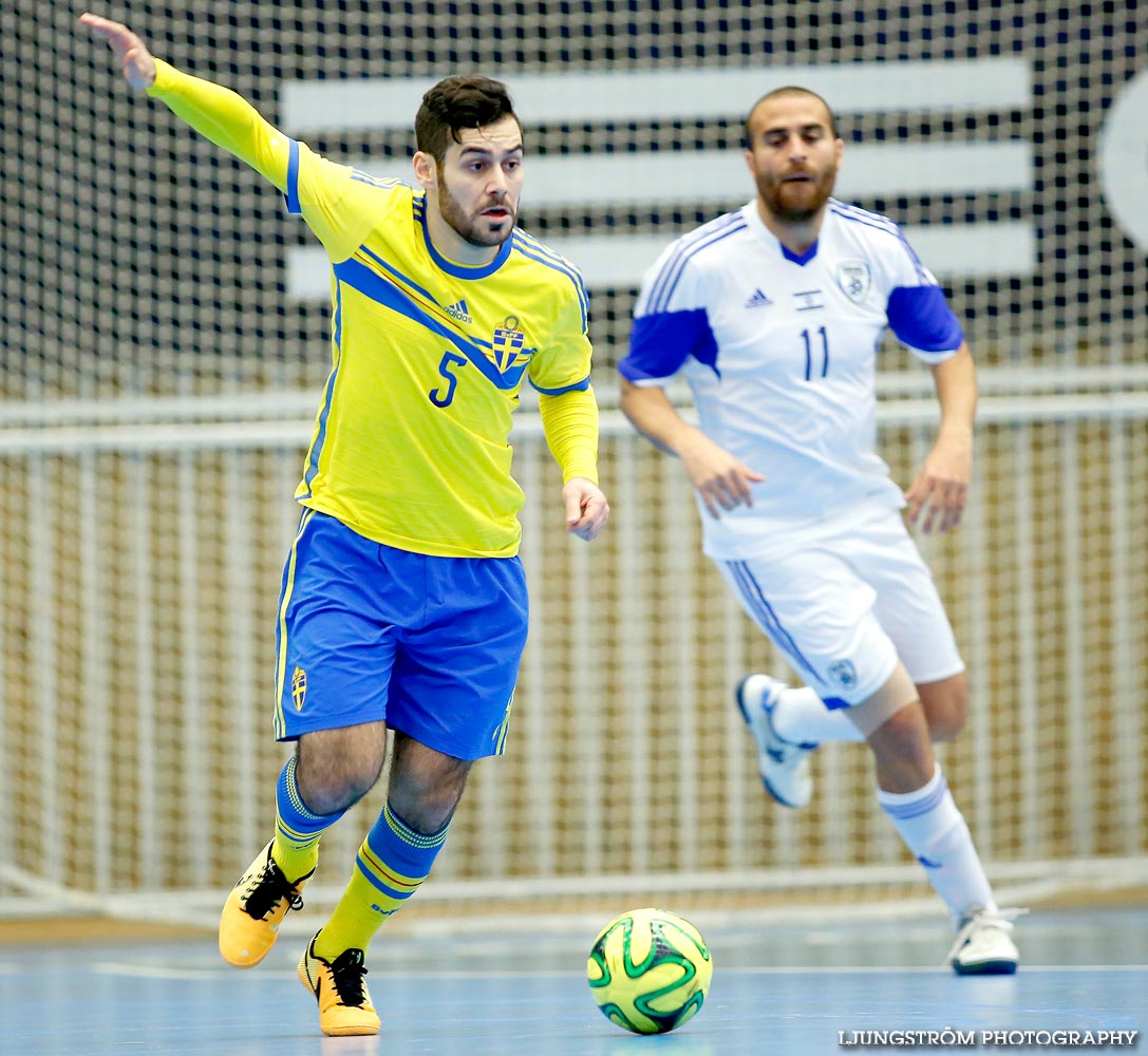 EM-kval Israel-Sverige 0-4,herr,Arena Skövde,Skövde,Sverige,Futsal,,2015,101863