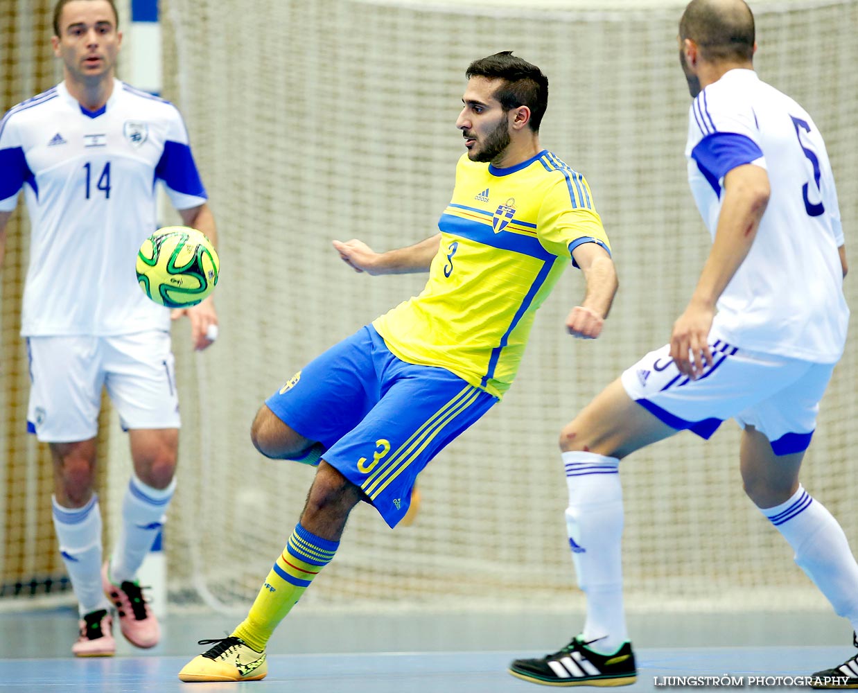 EM-kval Israel-Sverige 0-4,herr,Arena Skövde,Skövde,Sverige,Futsal,,2015,101869
