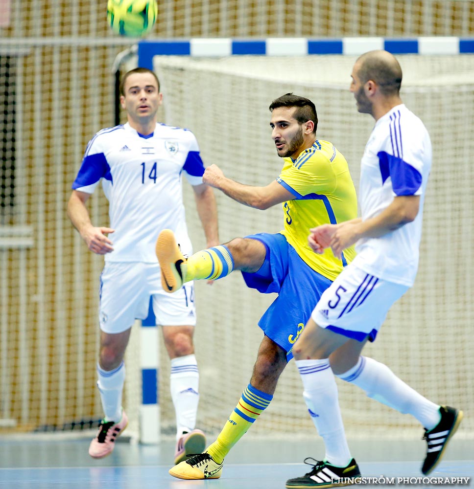 EM-kval Israel-Sverige 0-4,herr,Arena Skövde,Skövde,Sverige,Futsal,,2015,101870