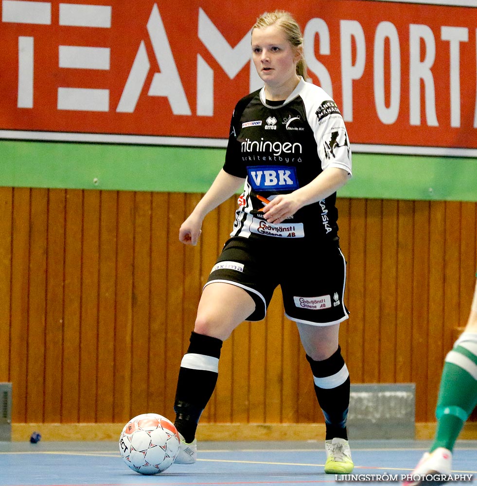 Möbelcupen FINAL Våmbs IF-Skövde KIK 0-4,dam,Tibro Sporthall,Tibro,Sverige,Futsal,,2015,103464
