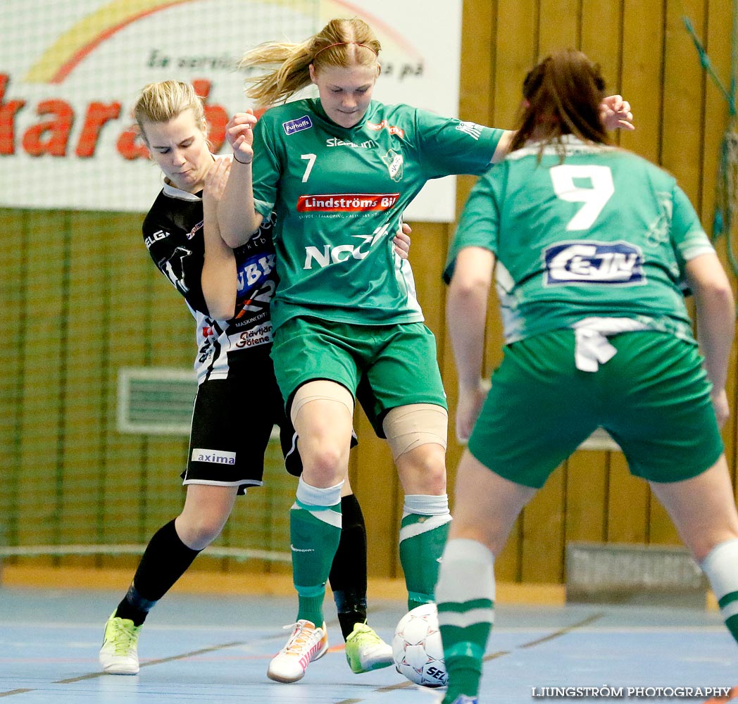 Möbelcupen FINAL Våmbs IF-Skövde KIK 0-4,dam,Tibro Sporthall,Tibro,Sverige,Futsal,,2015,103480