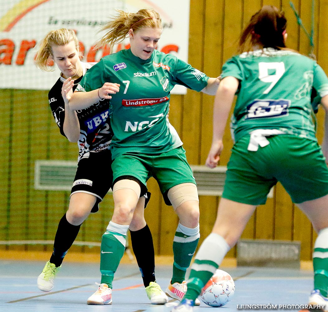 Möbelcupen FINAL Våmbs IF-Skövde KIK 0-4,dam,Tibro Sporthall,Tibro,Sverige,Futsal,,2015,103481