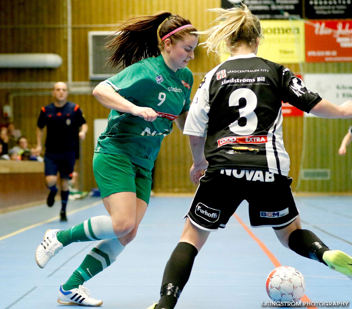 Möbelcupen FINAL Våmbs IF-Skövde KIK 0-4,dam,Tibro Sporthall,Tibro,Sverige,Futsal,,2015,103527