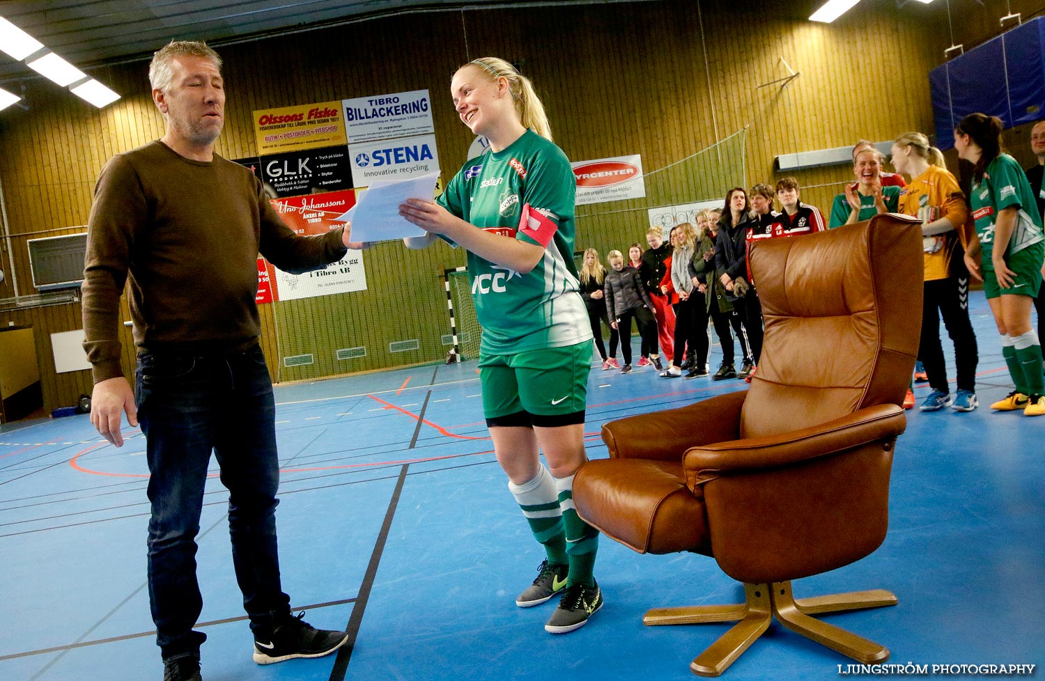 Möbelcupen FINAL Våmbs IF-Skövde KIK 0-4,dam,Tibro Sporthall,Tibro,Sverige,Futsal,,2015,103542