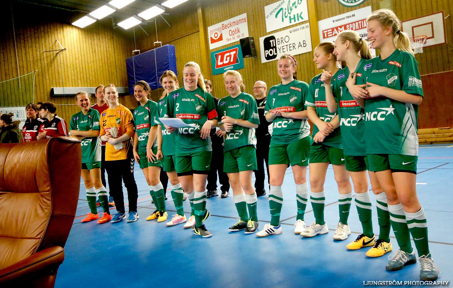 Möbelcupen FINAL Våmbs IF-Skövde KIK 0-4,dam,Tibro Sporthall,Tibro,Sverige,Futsal,,2015,103543