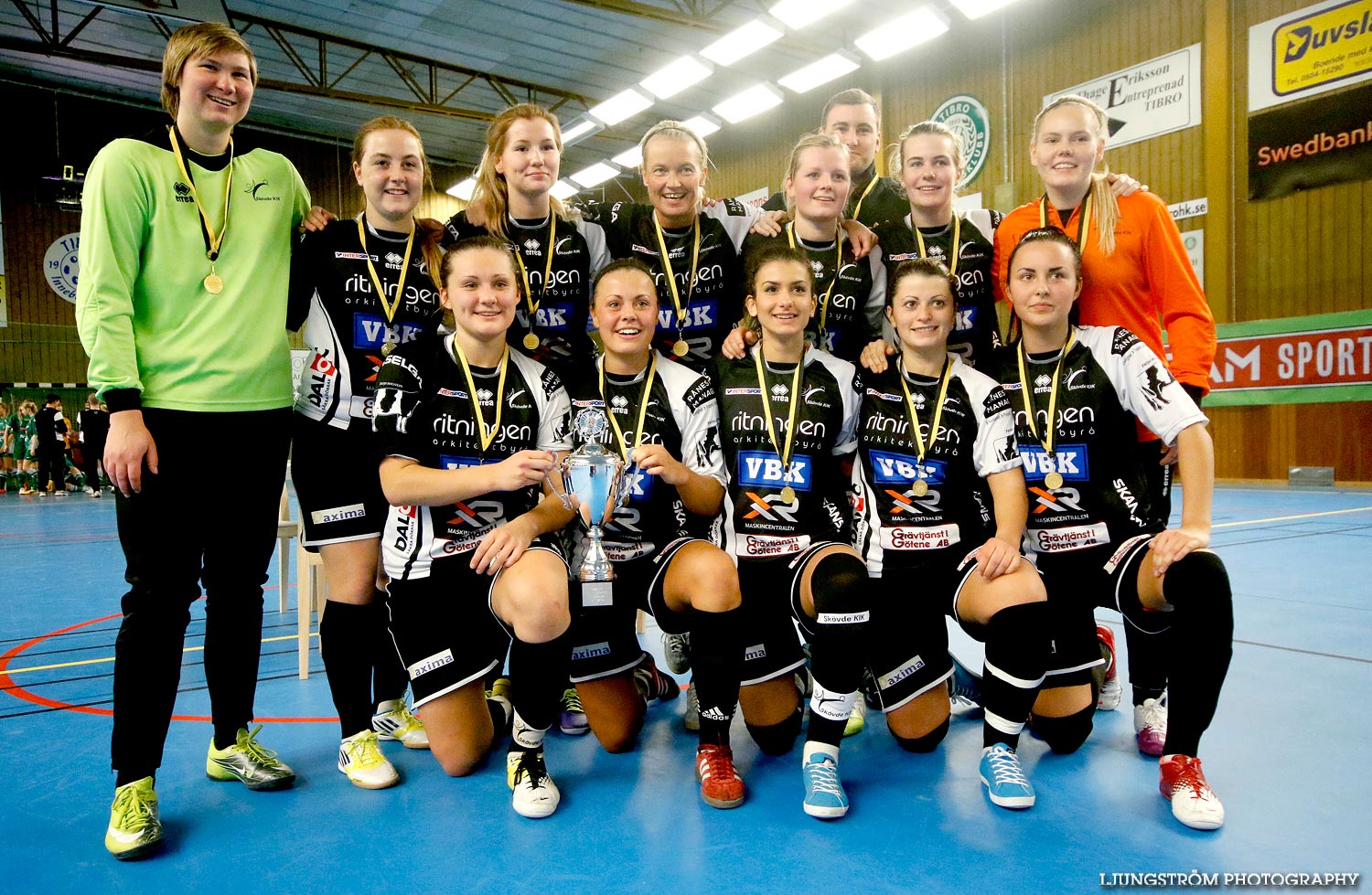 Möbelcupen FINAL Våmbs IF-Skövde KIK 0-4,dam,Tibro Sporthall,Tibro,Sverige,Futsal,,2015,103553