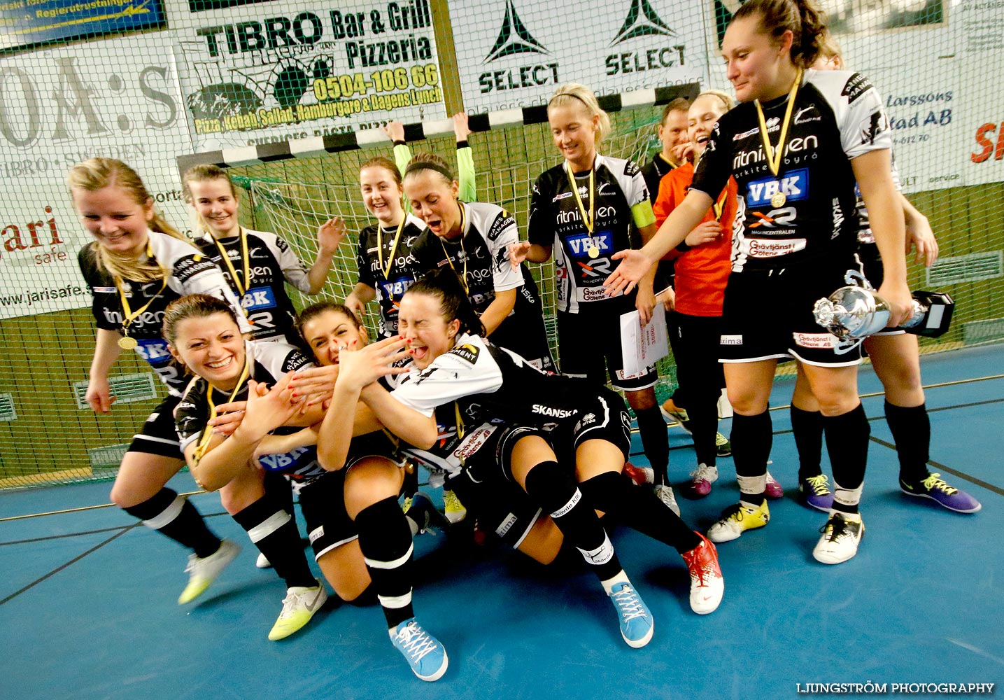 Möbelcupen FINAL Våmbs IF-Skövde KIK 0-4,dam,Tibro Sporthall,Tibro,Sverige,Futsal,,2015,103558