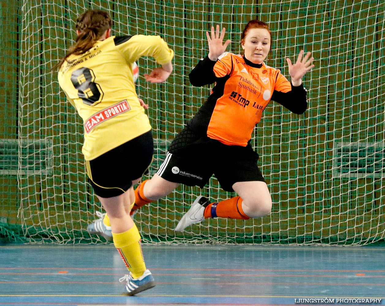 Möbelcupen 1/4-final IFK Tidaholm-Fagersanna IF/Mölltorp-Breviks AIF 2-3,dam,Tibro Sporthall,Tibro,Sverige,Futsal,,2015,103957