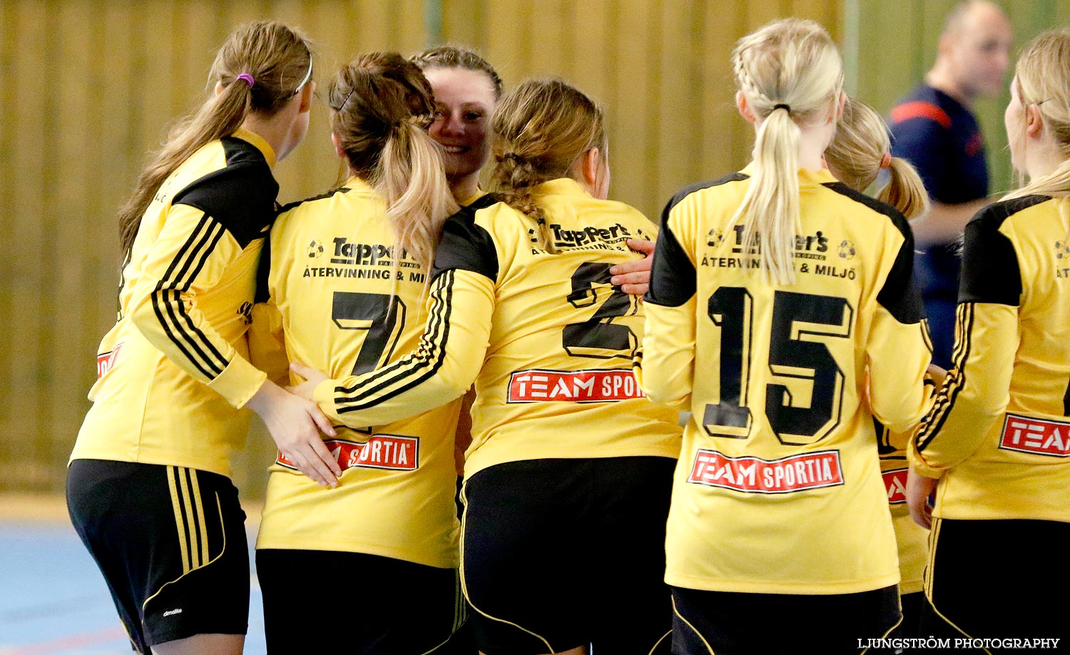 Möbelcupen 1/4-final IFK Tidaholm-Fagersanna IF/Mölltorp-Breviks AIF 2-3,dam,Tibro Sporthall,Tibro,Sverige,Futsal,,2015,103961