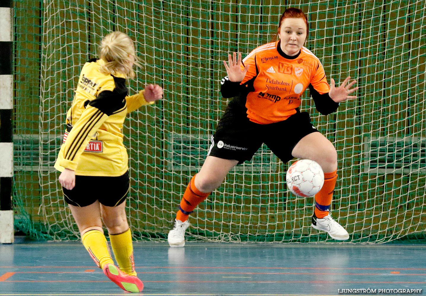 Möbelcupen 1/4-final IFK Tidaholm-Fagersanna IF/Mölltorp-Breviks AIF 2-3,dam,Tibro Sporthall,Tibro,Sverige,Futsal,,2015,103965