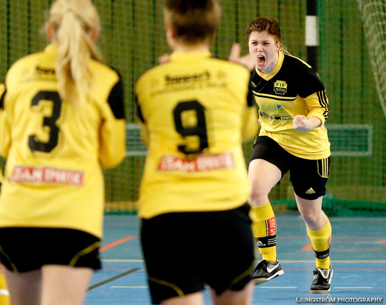 Möbelcupen 1/4-final IFK Tidaholm-Fagersanna IF/Mölltorp-Breviks AIF 2-3,dam,Tibro Sporthall,Tibro,Sverige,Futsal,,2015,103976