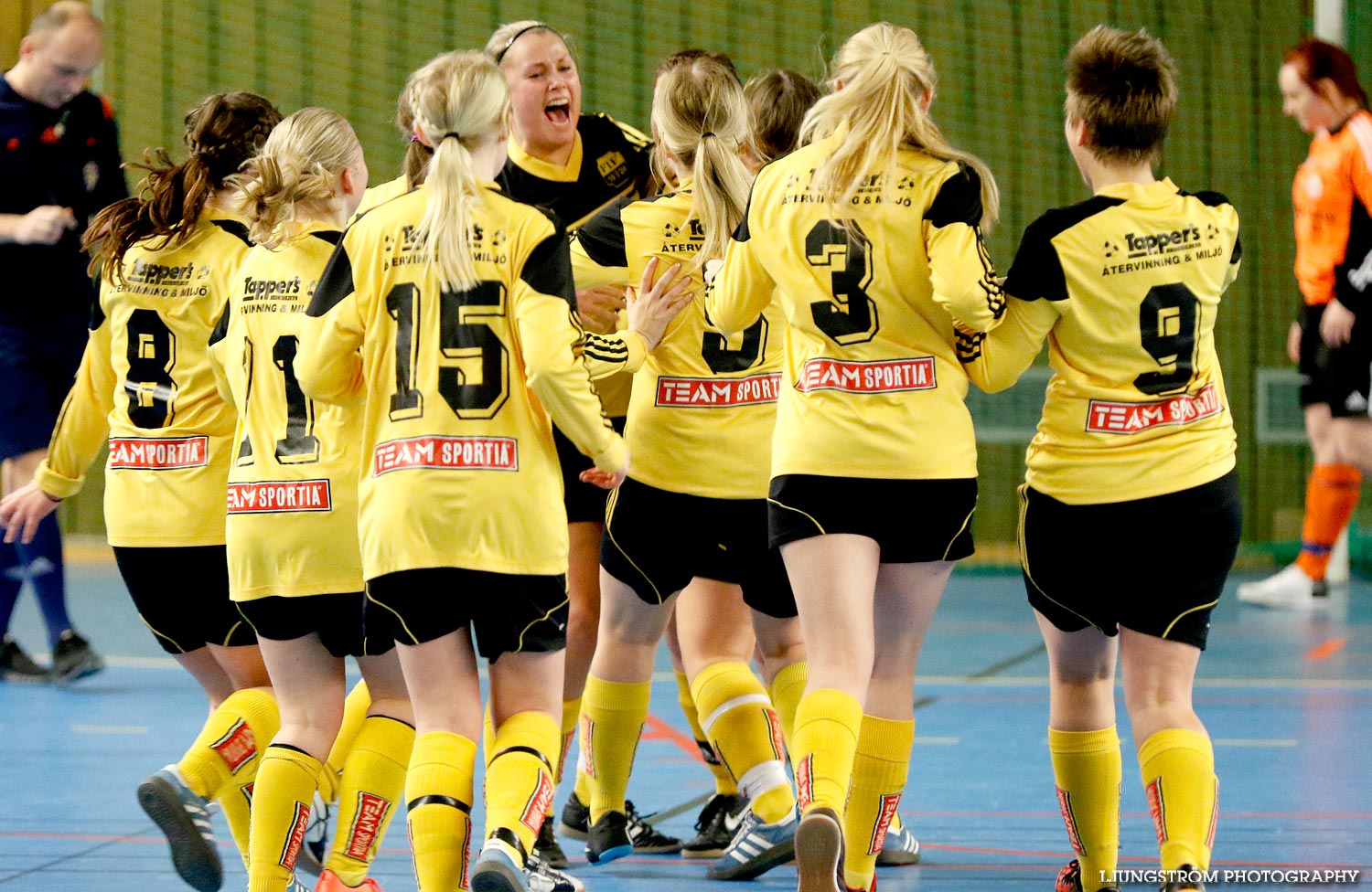 Möbelcupen 1/4-final IFK Tidaholm-Fagersanna IF/Mölltorp-Breviks AIF 2-3,dam,Tibro Sporthall,Tibro,Sverige,Futsal,,2015,103977