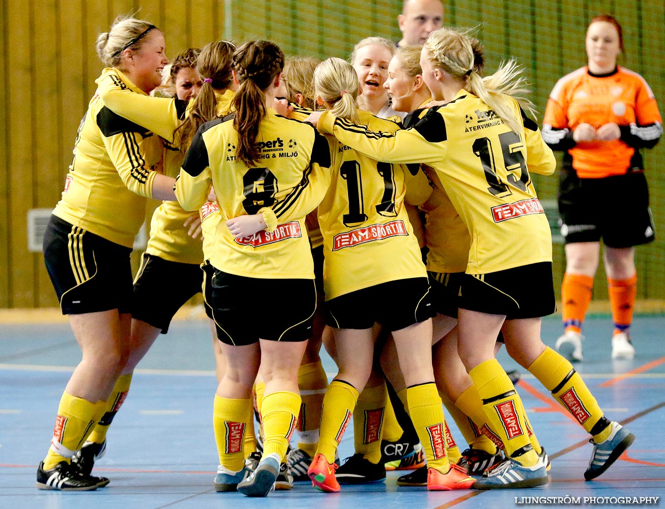 Möbelcupen 1/4-final IFK Tidaholm-Fagersanna IF/Mölltorp-Breviks AIF 2-3,dam,Tibro Sporthall,Tibro,Sverige,Futsal,,2015,103980