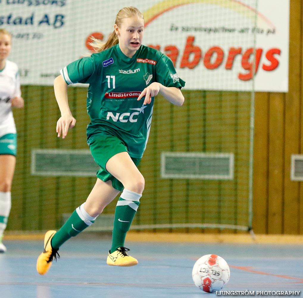 Möbelcupen 1/4-final Hörnebo SK-Våmbs IF 2-3,dam,Tibro Sporthall,Tibro,Sverige,Futsal,,2015,103986