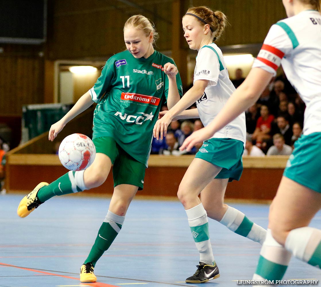 Möbelcupen 1/4-final Hörnebo SK-Våmbs IF 2-3,dam,Tibro Sporthall,Tibro,Sverige,Futsal,,2015,103993