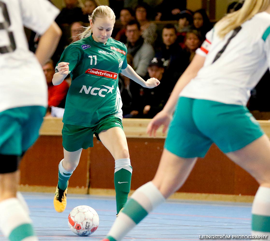 Möbelcupen 1/4-final Hörnebo SK-Våmbs IF 2-3,dam,Tibro Sporthall,Tibro,Sverige,Futsal,,2015,103996