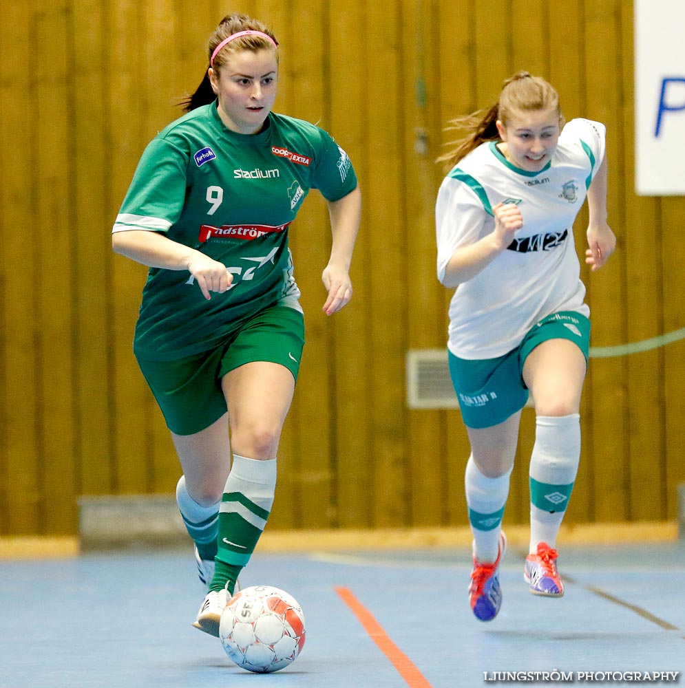 Möbelcupen 1/4-final Hörnebo SK-Våmbs IF 2-3,dam,Tibro Sporthall,Tibro,Sverige,Futsal,,2015,103999