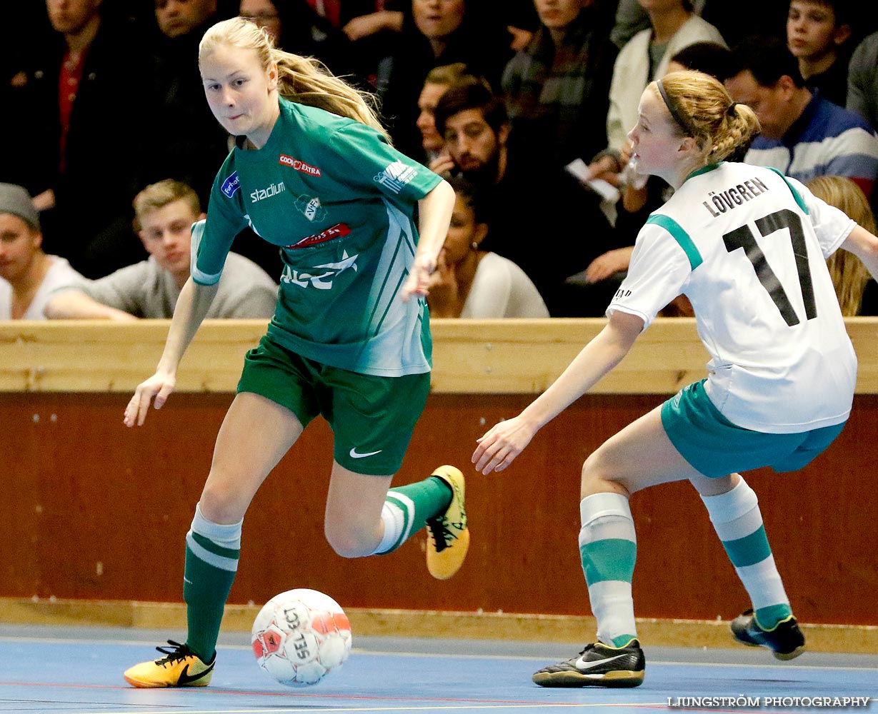 Möbelcupen 1/4-final Hörnebo SK-Våmbs IF 2-3,dam,Tibro Sporthall,Tibro,Sverige,Futsal,,2015,104007