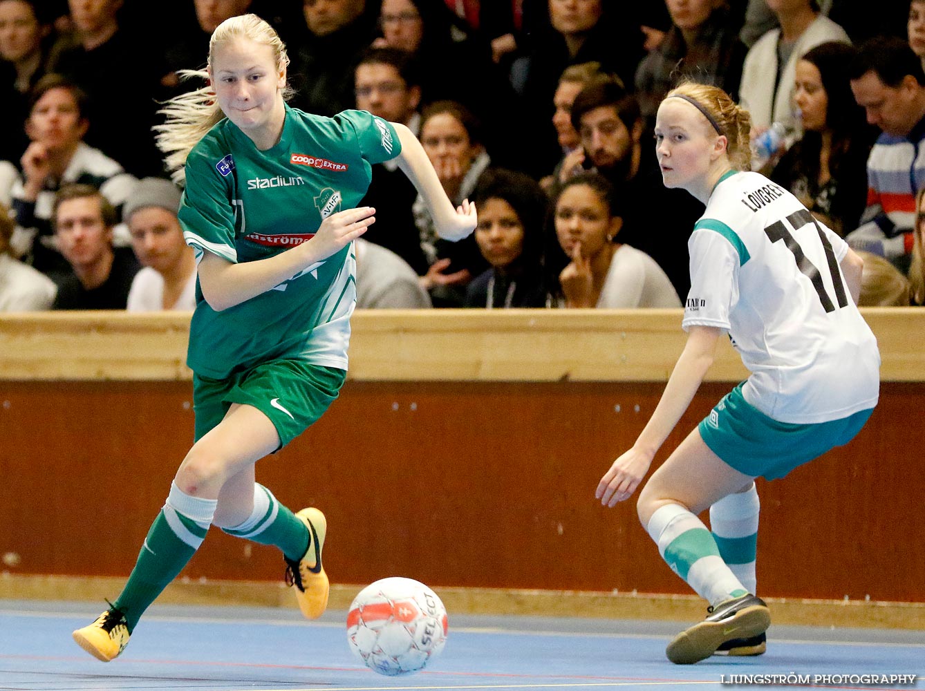 Möbelcupen 1/4-final Hörnebo SK-Våmbs IF 2-3,dam,Tibro Sporthall,Tibro,Sverige,Futsal,,2015,104008