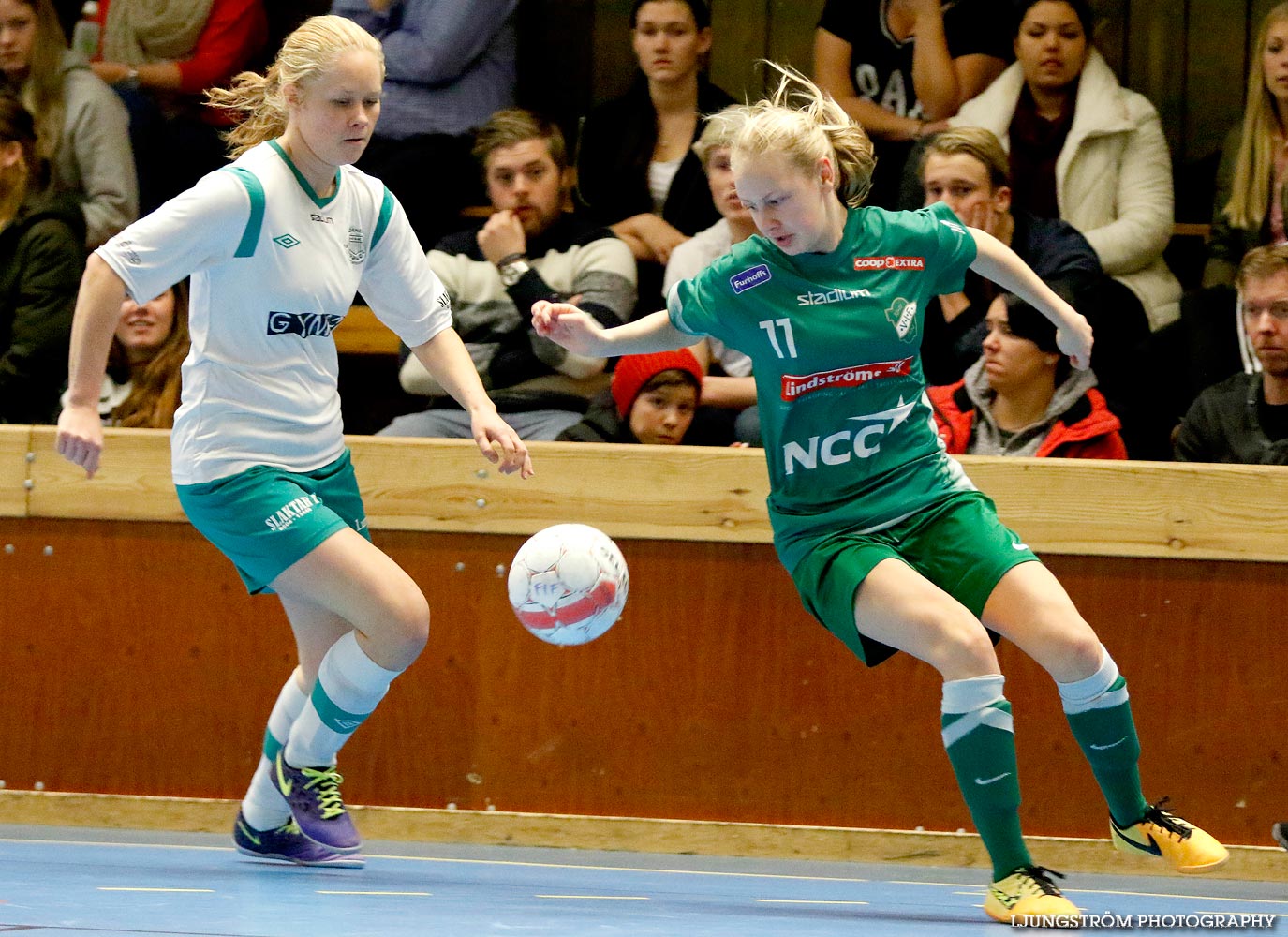 Möbelcupen 1/4-final Hörnebo SK-Våmbs IF 2-3,dam,Tibro Sporthall,Tibro,Sverige,Futsal,,2015,104014