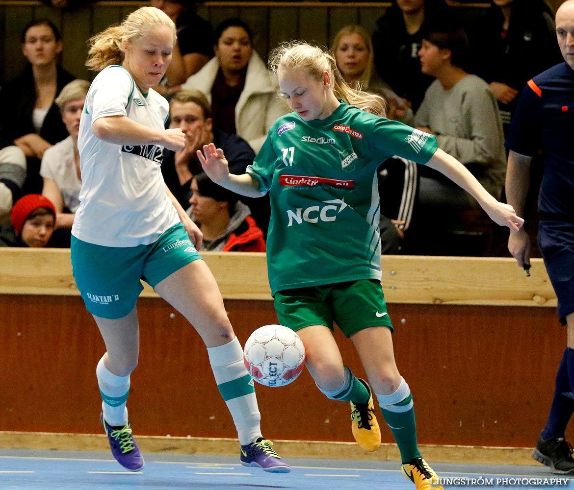 Möbelcupen 1/4-final Hörnebo SK-Våmbs IF 2-3,dam,Tibro Sporthall,Tibro,Sverige,Futsal,,2015,104015