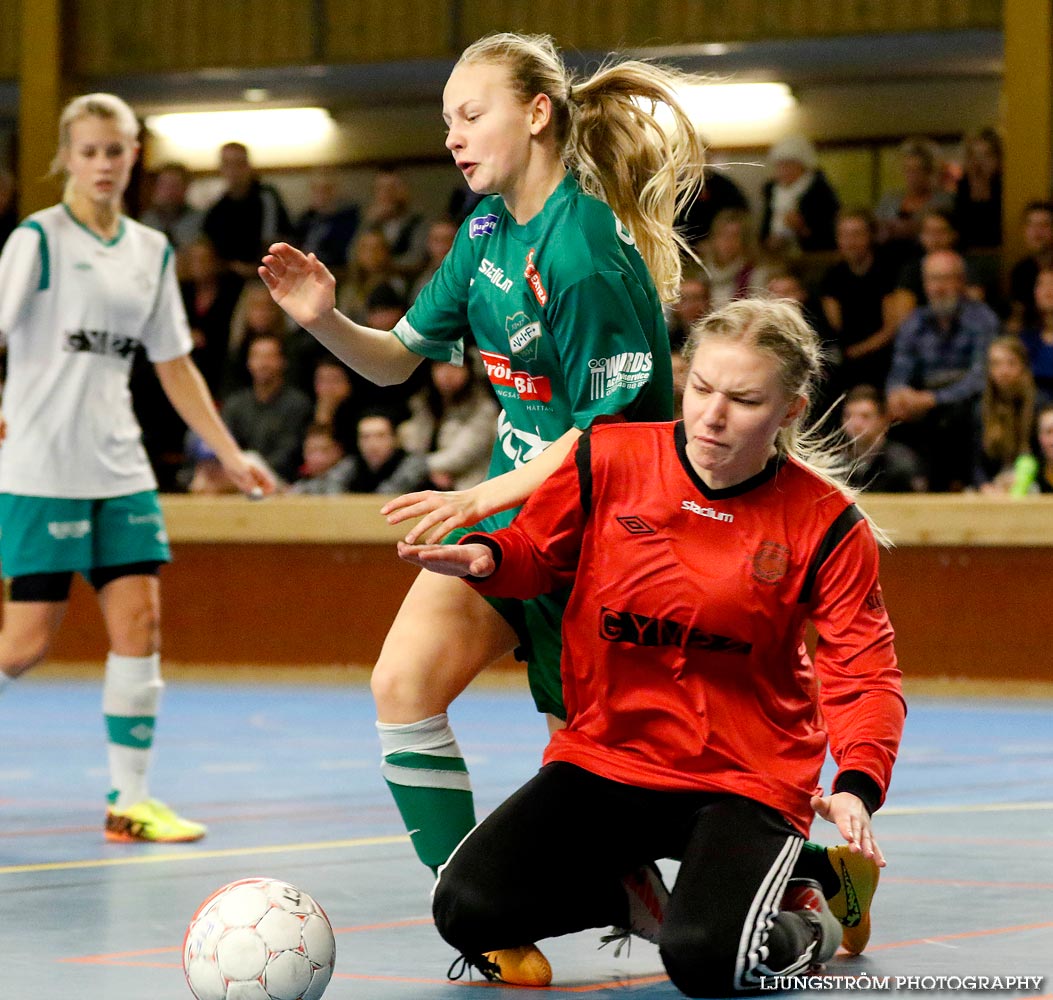 Möbelcupen 1/4-final Hörnebo SK-Våmbs IF 2-3,dam,Tibro Sporthall,Tibro,Sverige,Futsal,,2015,104018