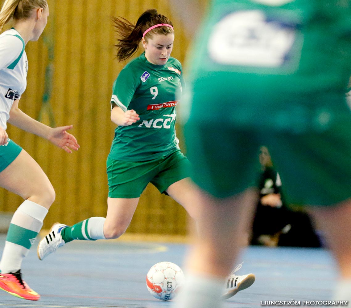 Möbelcupen 1/4-final Hörnebo SK-Våmbs IF 2-3,dam,Tibro Sporthall,Tibro,Sverige,Futsal,,2015,104025