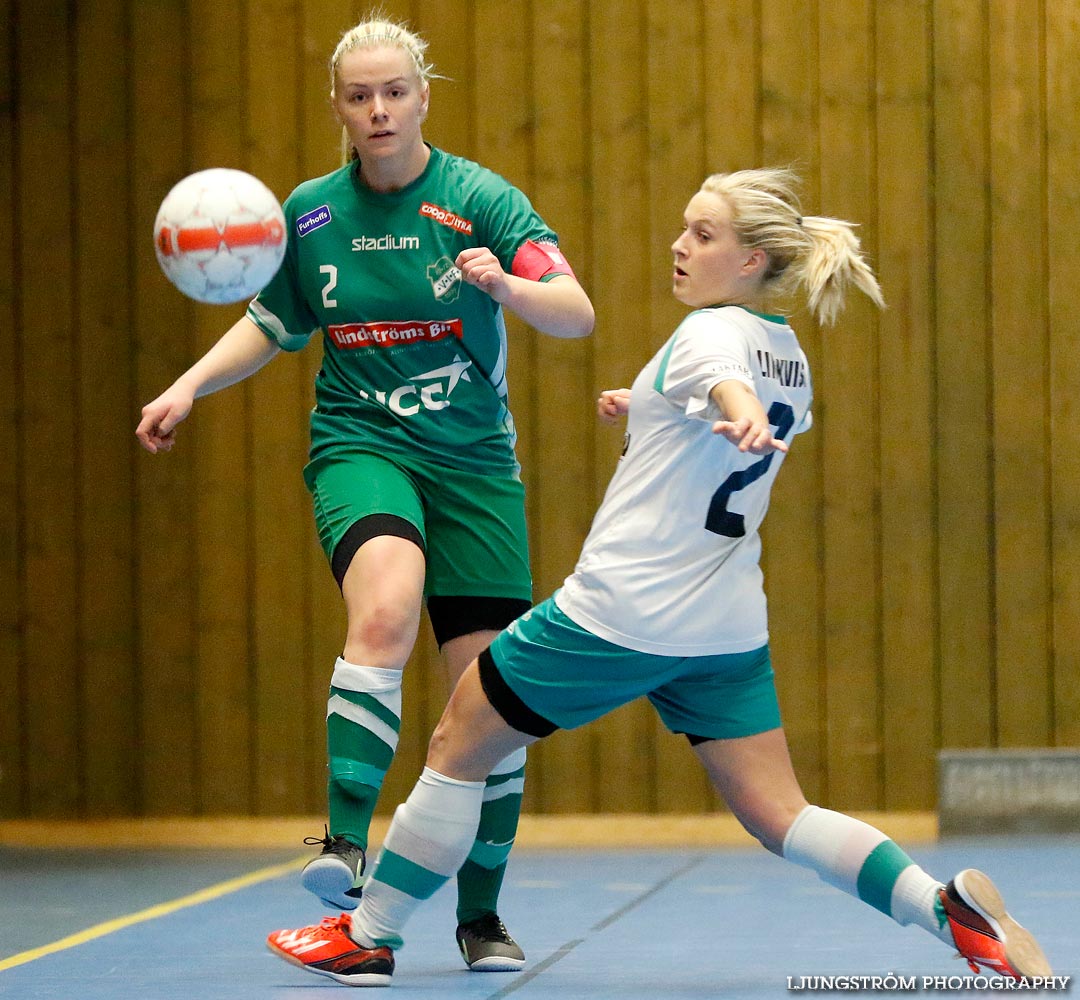 Möbelcupen 1/4-final Hörnebo SK-Våmbs IF 2-3,dam,Tibro Sporthall,Tibro,Sverige,Futsal,,2015,104031