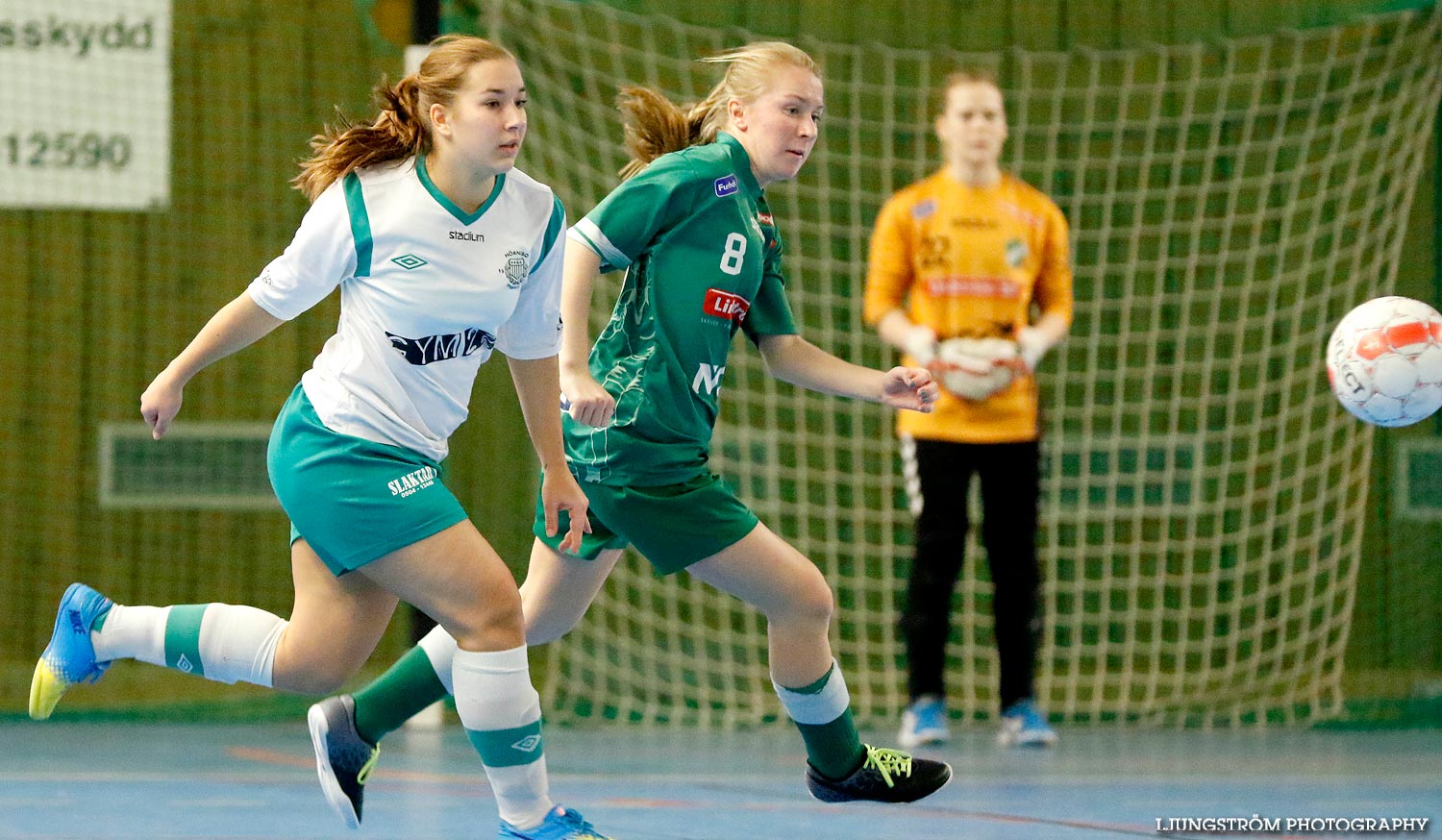 Möbelcupen 1/4-final Hörnebo SK-Våmbs IF 2-3,dam,Tibro Sporthall,Tibro,Sverige,Futsal,,2015,104035