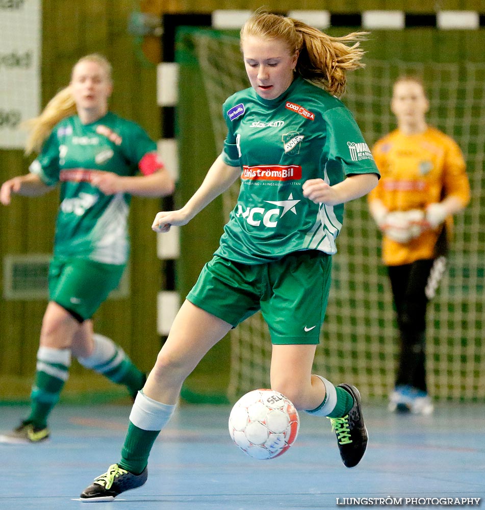 Möbelcupen 1/4-final Hörnebo SK-Våmbs IF 2-3,dam,Tibro Sporthall,Tibro,Sverige,Futsal,,2015,104036