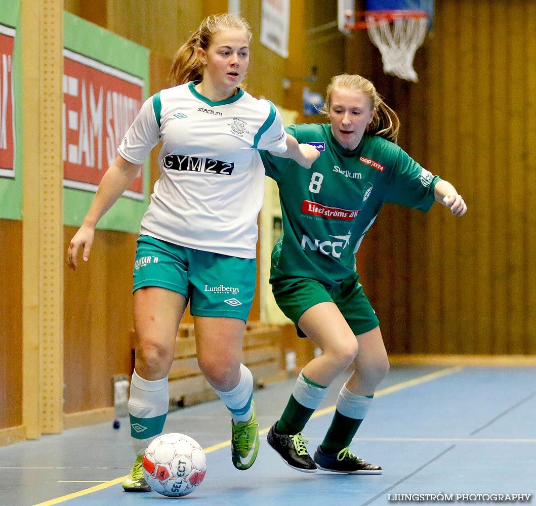 Möbelcupen 1/4-final Hörnebo SK-Våmbs IF 2-3,dam,Tibro Sporthall,Tibro,Sverige,Futsal,,2015,104043