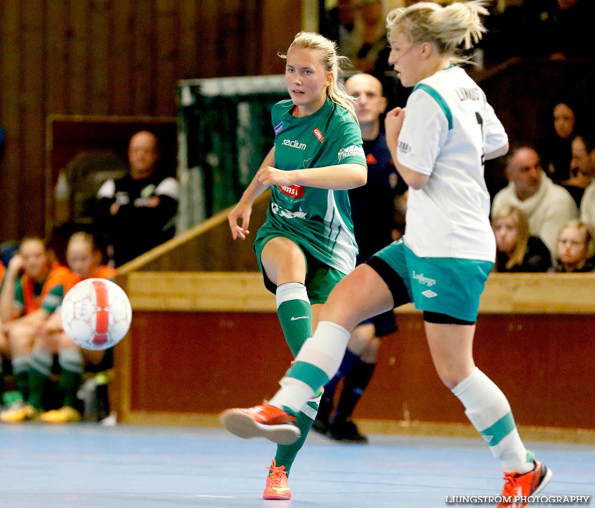 Möbelcupen 1/4-final Hörnebo SK-Våmbs IF 2-3,dam,Tibro Sporthall,Tibro,Sverige,Futsal,,2015,104048