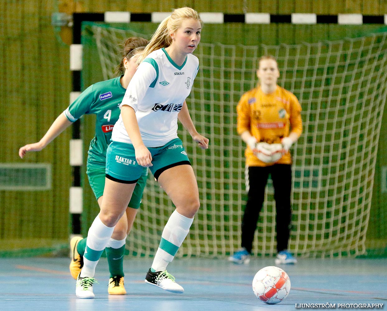 Möbelcupen 1/4-final Hörnebo SK-Våmbs IF 2-3,dam,Tibro Sporthall,Tibro,Sverige,Futsal,,2015,104058