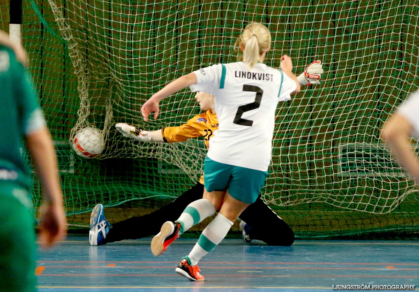 Möbelcupen 1/4-final Hörnebo SK-Våmbs IF 2-3,dam,Tibro Sporthall,Tibro,Sverige,Futsal,,2015,104065