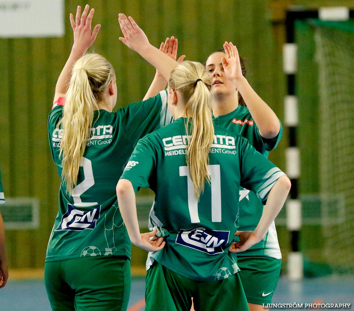 Möbelcupen 1/4-final Hörnebo SK-Våmbs IF 2-3,dam,Tibro Sporthall,Tibro,Sverige,Futsal,,2015,104069