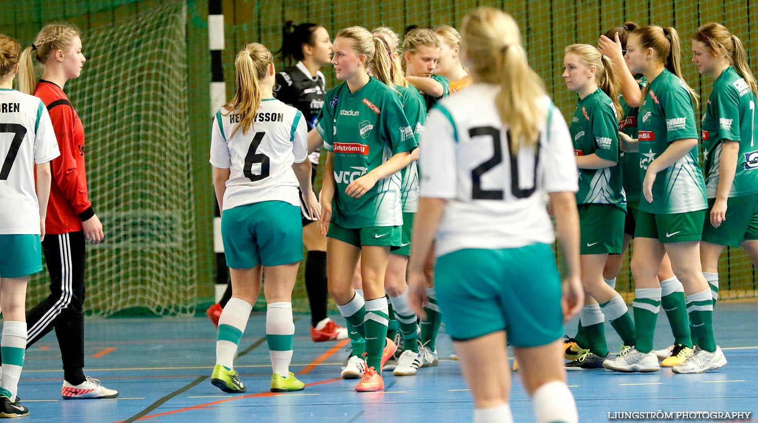Möbelcupen 1/4-final Hörnebo SK-Våmbs IF 2-3,dam,Tibro Sporthall,Tibro,Sverige,Futsal,,2015,104090
