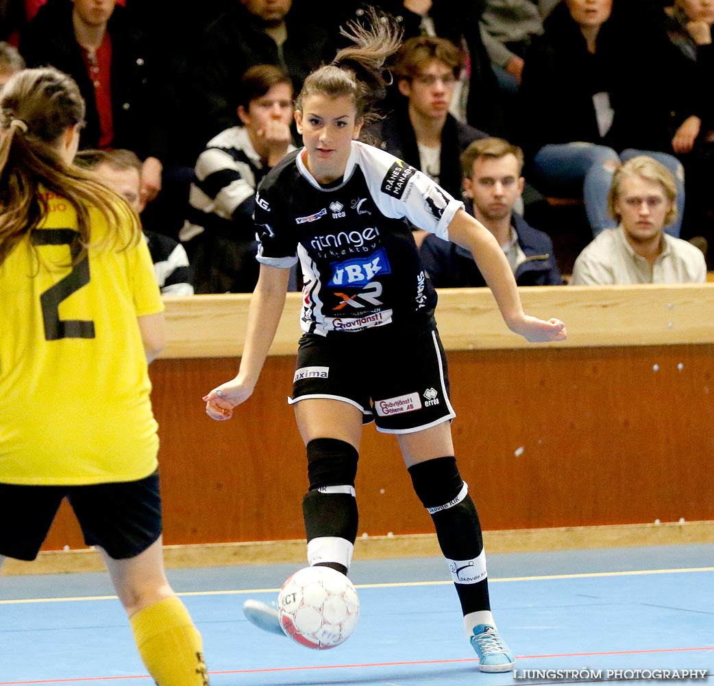 Möbelcupen 1/4-final Skövde KIK-Norra Fågelås IF 3-0,dam,Tibro Sporthall,Tibro,Sverige,Futsal,,2015,104100