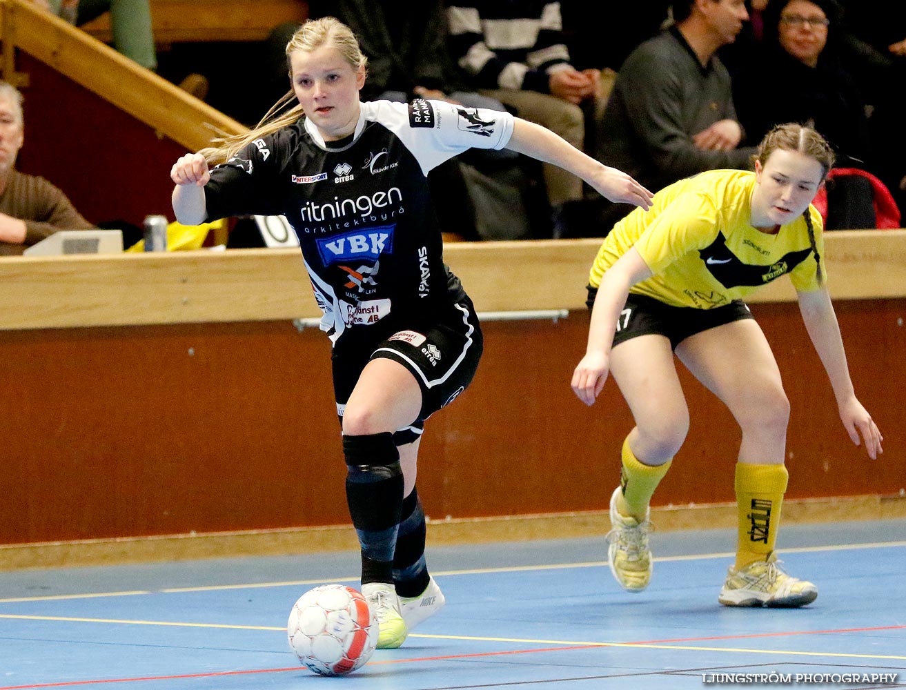 Möbelcupen 1/4-final Skövde KIK-Norra Fågelås IF 3-0,dam,Tibro Sporthall,Tibro,Sverige,Futsal,,2015,104110