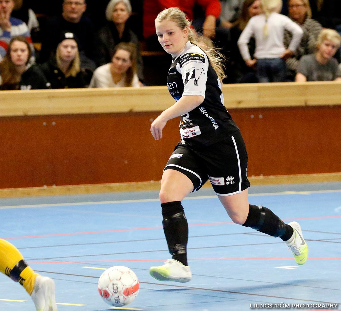 Möbelcupen 1/4-final Skövde KIK-Norra Fågelås IF 3-0,dam,Tibro Sporthall,Tibro,Sverige,Futsal,,2015,104111