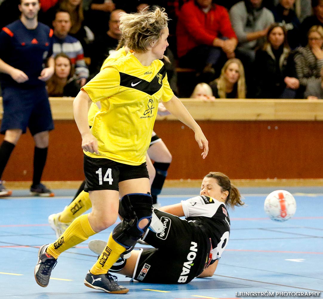 Möbelcupen 1/4-final Skövde KIK-Norra Fågelås IF 3-0,dam,Tibro Sporthall,Tibro,Sverige,Futsal,,2015,104131