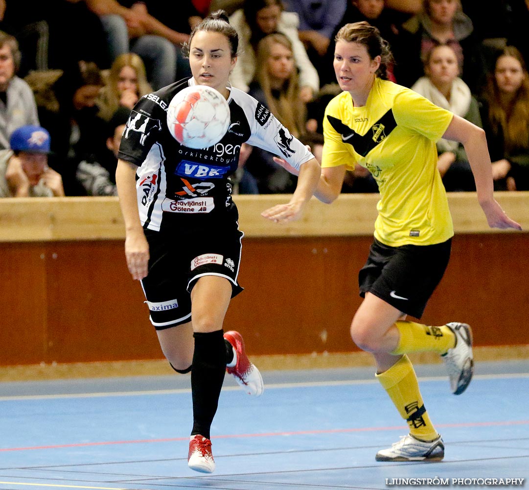 Möbelcupen 1/4-final Skövde KIK-Norra Fågelås IF 3-0,dam,Tibro Sporthall,Tibro,Sverige,Futsal,,2015,104137