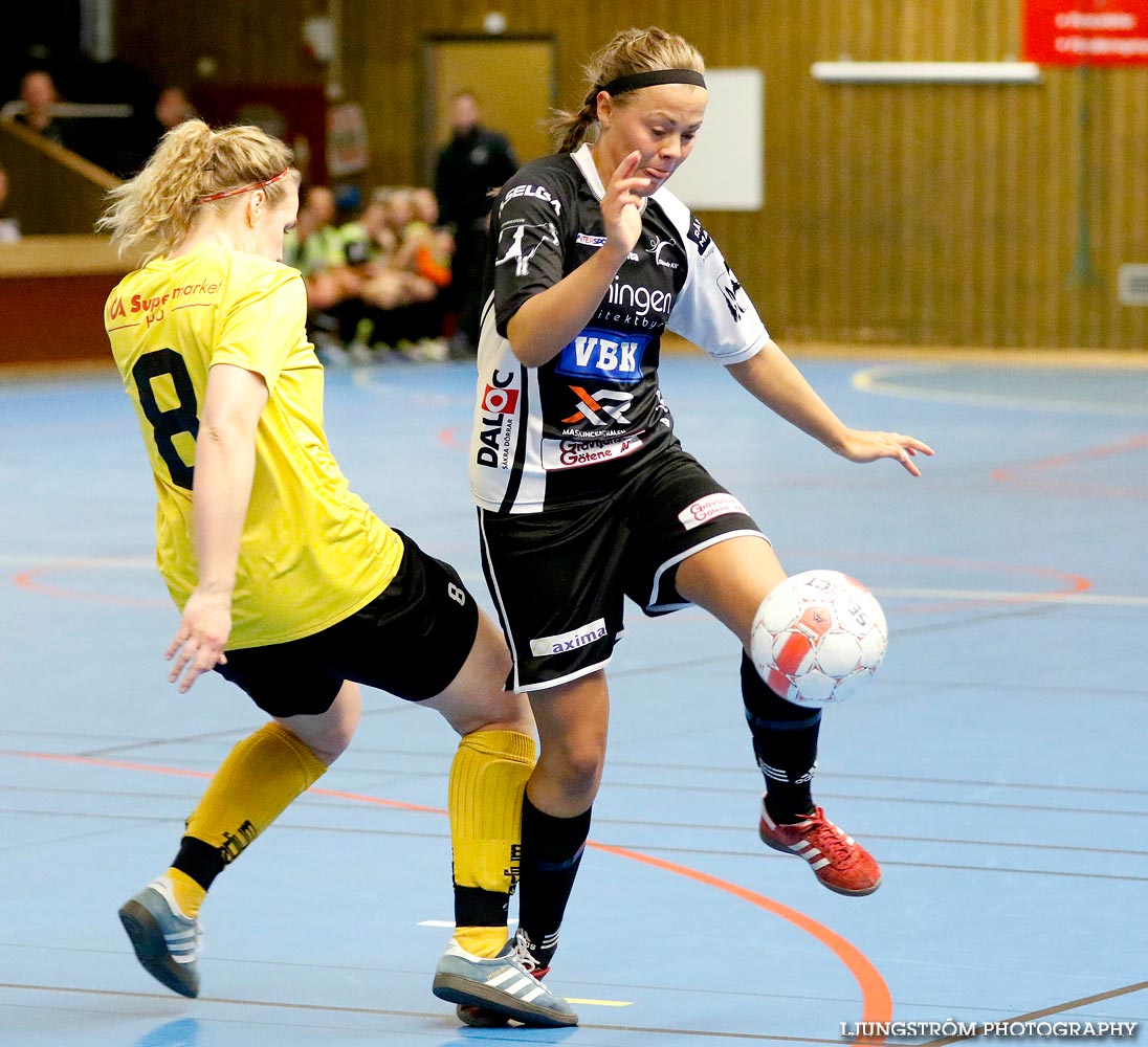 Möbelcupen 1/4-final Skövde KIK-Norra Fågelås IF 3-0,dam,Tibro Sporthall,Tibro,Sverige,Futsal,,2015,104142