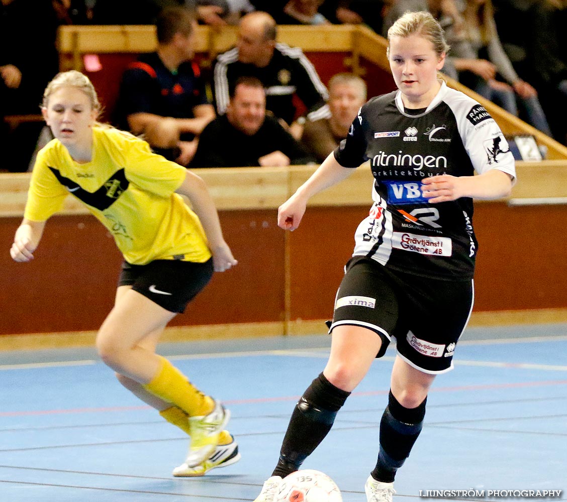 Möbelcupen 1/4-final Skövde KIK-Norra Fågelås IF 3-0,dam,Tibro Sporthall,Tibro,Sverige,Futsal,,2015,104149