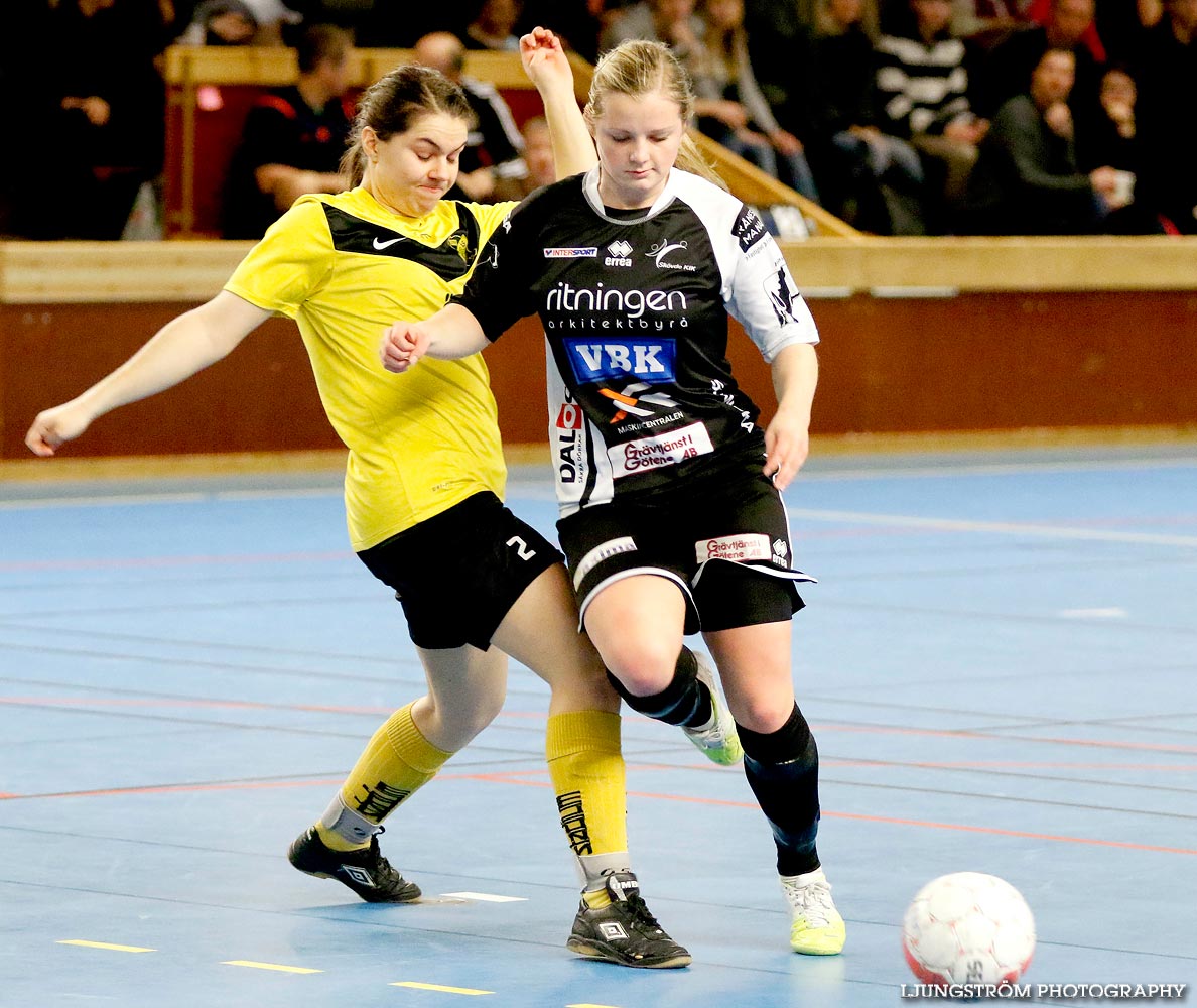 Möbelcupen 1/4-final Skövde KIK-Norra Fågelås IF 3-0,dam,Tibro Sporthall,Tibro,Sverige,Futsal,,2015,104151