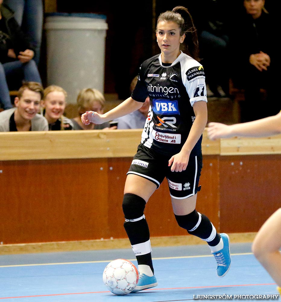 Möbelcupen 1/4-final Skövde KIK-Norra Fågelås IF 3-0,dam,Tibro Sporthall,Tibro,Sverige,Futsal,,2015,104157