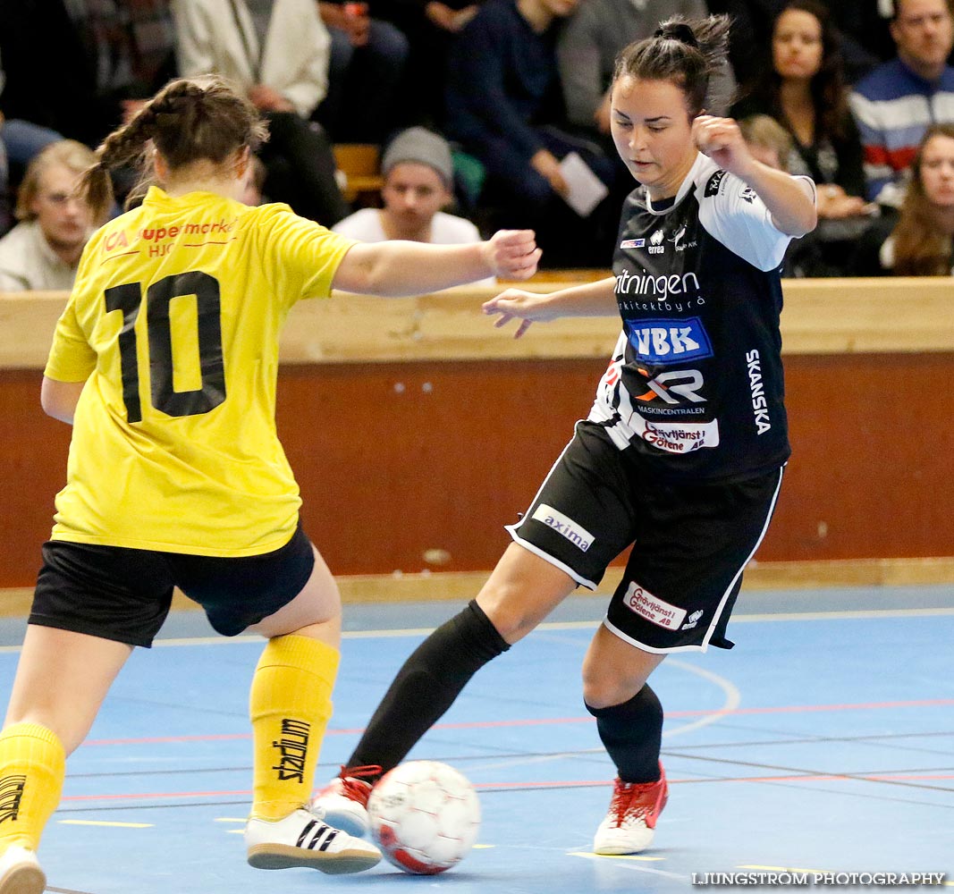 Möbelcupen 1/4-final Skövde KIK-Norra Fågelås IF 3-0,dam,Tibro Sporthall,Tibro,Sverige,Futsal,,2015,104171